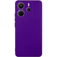 Чохол TPU GETMAN Liquid Silk Full Camera для Xiaomi Redmi Note 14 4G (Int. version) – Фіолетовий