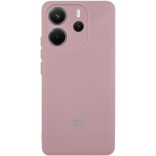 Чохол Silicone Cover Lakshmi Full Camera (AA) with logo для Xiaomi Redmi Note 14 4G (Int. version) – Рожевий