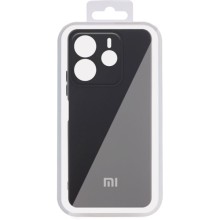 Чохол Silicone Cover Lakshmi Full Camera (AA) with logo для Xiaomi Redmi Note 14 4G (Int. version) – Чорний