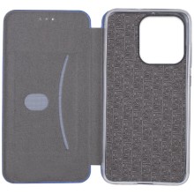Шкіряний чохол-книжка Classy для Xiaomi Redmi Note 14 4G (Int. version) – Синій