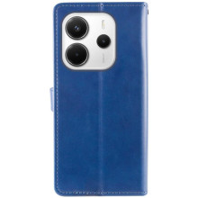 Кожаный чехол-книжка GETMAN Gallant (PU) для Xiaomi Redmi Note 14 4G (Int. version) – Синий