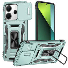 Ударостійкий чохол Camshield Army Ring для Xiaomi Redmi Note 14 4G (Int. version) / 14 5G – Зелений