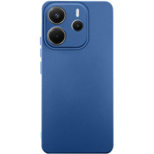 Чехол TPU GETMAN Liquid Silk Full Camera для Xiaomi Redmi Note 14 4G (Int. version) – Синий