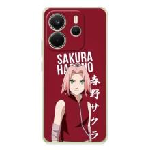 Чохли Персонажі Аніме Наруто для Xiaomi Redmi Note 14 4G (AlphaPrint) – Аніме Сакура