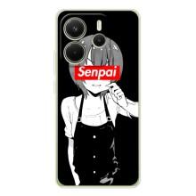 Чохли Персонажі Аніме Наруто для Xiaomi Redmi Note 14 4G (AlphaPrint) – Senpai