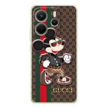 Чохли  GUCCI для Редмі Ноут 14 4Джі (AlphaPrint) (Маус Гуччі)