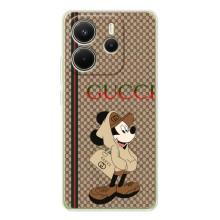 Чохли  GUCCI для Редмі Ноут 14 4Джі (AlphaPrint) (Mickey GUCCI)