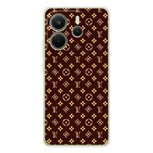 Чохли Луі Вітон для Xiaomi Redmi Note 14 4G (AlphaPrint - LOUIS VUITTON) (лого LOUIS VUITTON)