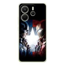 Чехлы с героями Марвел Xiaomi Redmi Note 14 4G (VPrint)