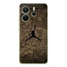 Чохли для Xiaomi Redmi Note 14 4G - з картинкою JORDAN (AlphaPrint) (Logo Jordan)