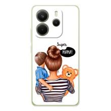 Чохол з друком для Xiaomi Redmi Note 14 4G - (Мама з дитинкою) (AlphaPrint) (Мама з синочком)