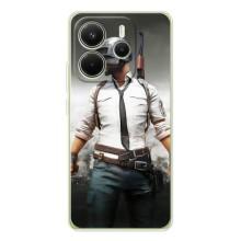 Чехол PUBG для Редми Ноут 14 4Джи (AlphaPrint) (Пабг мен)