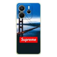 Чеохол для Xiaomi Redmi Note 14 4G з картинкою Supreme (AlphaPrint)