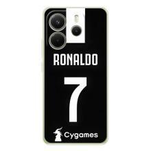 Чохол Кріштіану Роналду для Xiaomi Redmi Note 14 4G (AlphaPrint) (RONALDO 7)