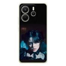 Чохли Венсдей на Xiaomi Redmi Note 14 4G Уенсдей (AlphaPrint) (погляд Венздей)