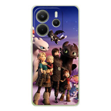 Чохол дракон Беззубик для Xiaomi Redmi Note 14 4G – Герої дракона