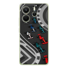 Чехол Формула1 на Xiaomi Redmi Note 14 4G – Трасса Ф1