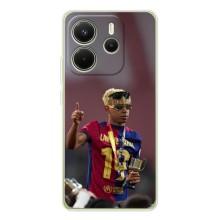 Чохол з футболістом Ламін Ямаль Xiaomi Redmi Note 14 4G