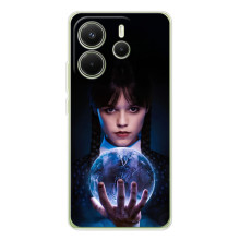 Чехол с дизайном Венздей 2 на Xiaomi Redmi Note 14 4G – Волшебная Уэнсдей