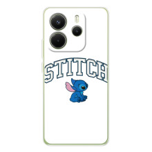 Чехол с принтом Стич на Xiaomi Redmi Note 14 4G – Стич лого
