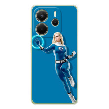 Чохол з принтом Фантастична четвірка для Xiaomi Redmi Note 14 4G – Сью Сторм