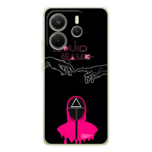 Чехол Гра в кальмара для Xiaomi Redmi Note 14 4G – Охранник