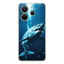 Чохол з картинкою 'Хижаки' для Xiaomi Redmi Note 14 4G (EU) – Акула