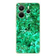 Мраморний чехол на Xiaomi Redmi Note 14 4G (VPrint) (Салатовий Мрамор)