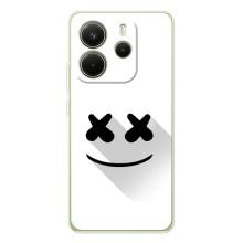 Силиконовые Чехлы (смешные стикеры) для Xiaomi Redmi Note 14 4G – Х-Х