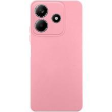 Чехол TPU GETMAN Liquid Silk Full Camera для Xiaomi Redmi Note 14 5G – Розовый