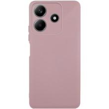 Чехол TPU GETMAN Liquid Silk Full Camera для Xiaomi Redmi Note 14 5G – Розовый