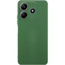 Чехол TPU GETMAN Liquid Silk Full Camera для Xiaomi Redmi Note 14 5G – Зеленый