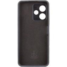 Чехол Silicone Cover Lakshmi Full Camera (AA) with logo для Xiaomi Redmi Note 14 5G – Черный