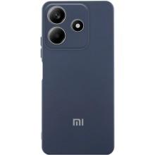 Чехол Silicone Cover Lakshmi Full Camera (AA) with logo для Xiaomi Redmi Note 14 5G – Синий