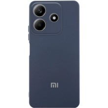 Чехол Silicone Cover Lakshmi Full Camera (AA) with logo для Xiaomi Redmi Note 14 5G – Синий