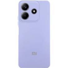 Чехол Silicone Cover Lakshmi Full Camera (AA) with logo для Xiaomi Redmi Note 14 5G – Сиреневый