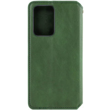 Шкіряний чохол-книжка GETMAN Cubic (PU) для Xiaomi Redmi Note 14 5G – Зелений