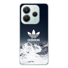 Чехлы Адидас для Xiaomi Redmi Note 14 5G (AlphaPrint) (Адидас в горах)