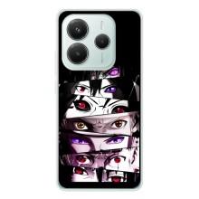 Чохли Персонажі Аніме Наруто для Xiaomi Redmi Note 14 5G (AlphaPrint) – Очі Anime