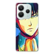 Чохли Персонажі Аніме Наруто для Xiaomi Redmi Note 14 5G (AlphaPrint) – Леві Аккерман