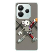 Чехлы для Xiaomi Redmi Note 14 5G - Bearbrick Louis Vuitton (PREMIUMPrint) (Беарбрик Джордан)