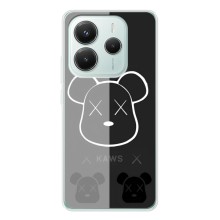 Чехлы для Xiaomi Redmi Note 14 5G - Bearbrick Louis Vuitton (PREMIUMPrint) (БеарБрик глаза)