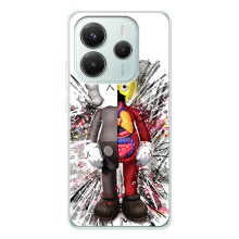 Чехлы для Xiaomi Redmi Note 14 5G - Bearbrick Louis Vuitton (PREMIUMPrint) (Беарбрик)
