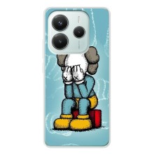 Чехлы для Xiaomi Redmi Note 14 5G - Bearbrick Louis Vuitton (PREMIUMPrint) (Плач Bearbrick)