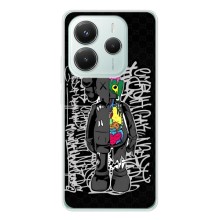 Чехлы для Xiaomi Redmi Note 14 5G - Bearbrick Louis Vuitton (PREMIUMPrint) (Стиль Bearbrick)