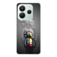 Чехлы для Xiaomi Redmi Note 14 5G - Bearbrick Louis Vuitton (PREMIUMPrint) (Тело Bearbrick)