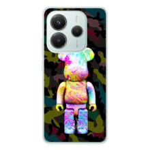 Чехлы для Xiaomi Redmi Note 14 5G - Bearbrick Louis Vuitton (PREMIUMPrint) (Яркий Bearbrick)