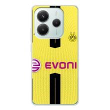 Чехлы для Xiaomi Redmi Note 14 5G (VPrint) - Футбольные клубы (BVB)