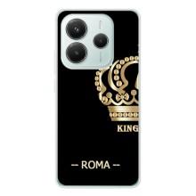 Чехлы для Xiaomi Redmi Note 14 5G (VPrint) - Футбольные клубы (Roma)