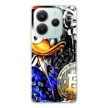 Чехлы для Редми Ноут 14 5Джи - Scrooge MagDag (PREMIUMPrint) (Биткойн Скрудж)